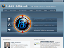 Tablet Screenshot of berthold.at